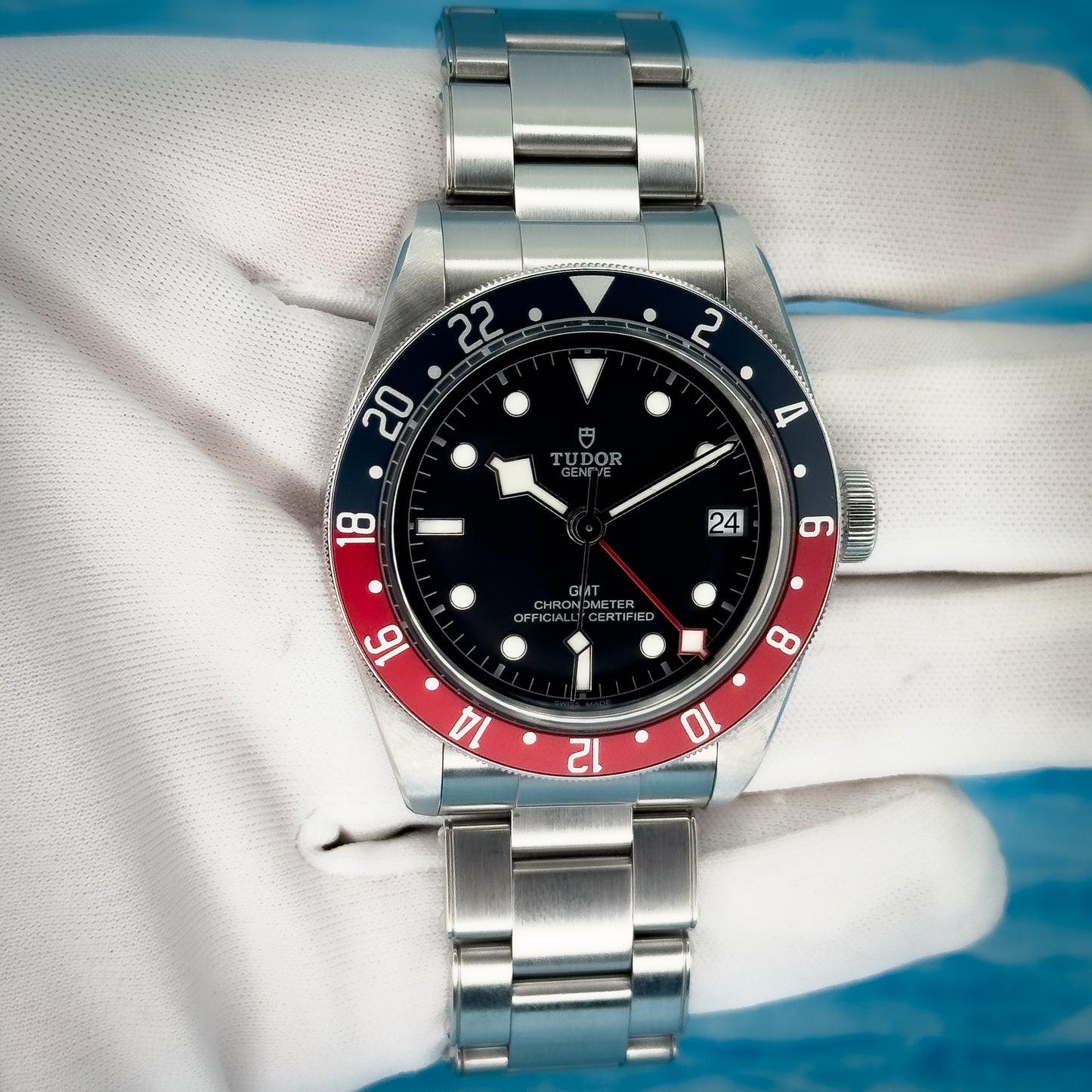 Tudor Black Bay Men's GMT Pepsi 41MM