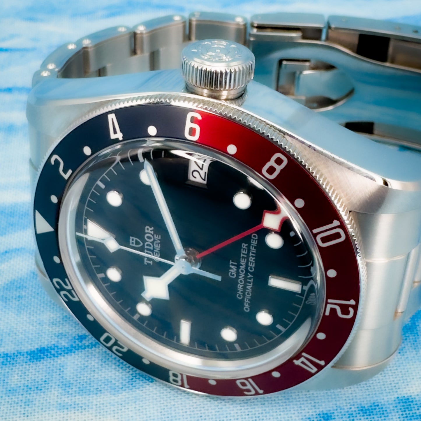 Tudor Black Bay Men's GMT Pepsi 41MM