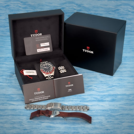 Tudor Black Bay Men's GMT Pepsi 41MM
