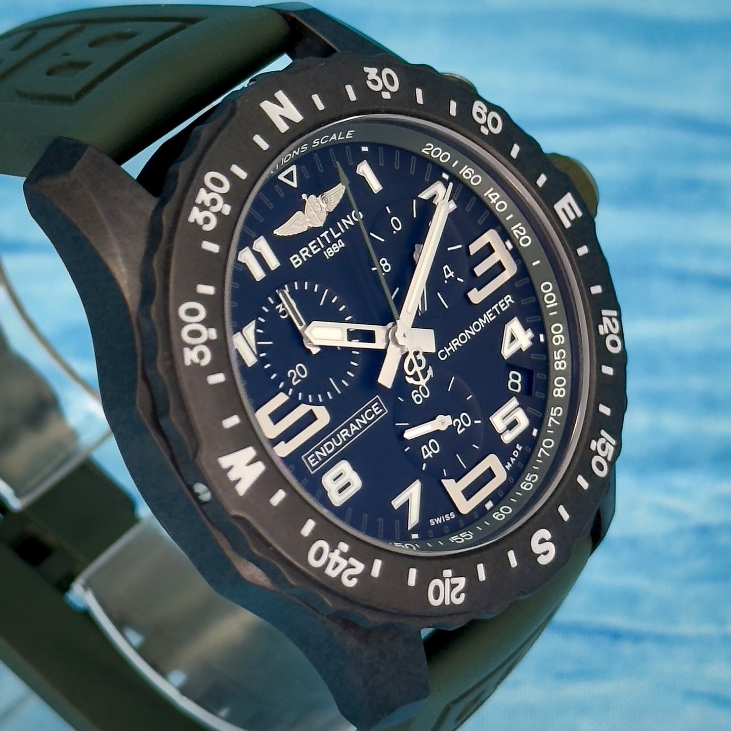 Breitling Endurance Pro Green 44MM