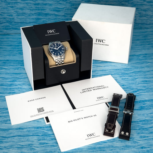 IWC Big Pilot Blue Dial 43MM