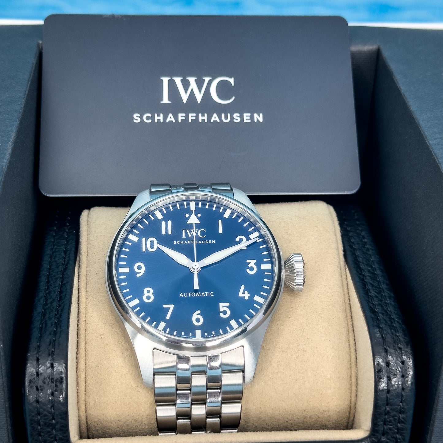 IWC Big Pilot Blue Dial 43MM