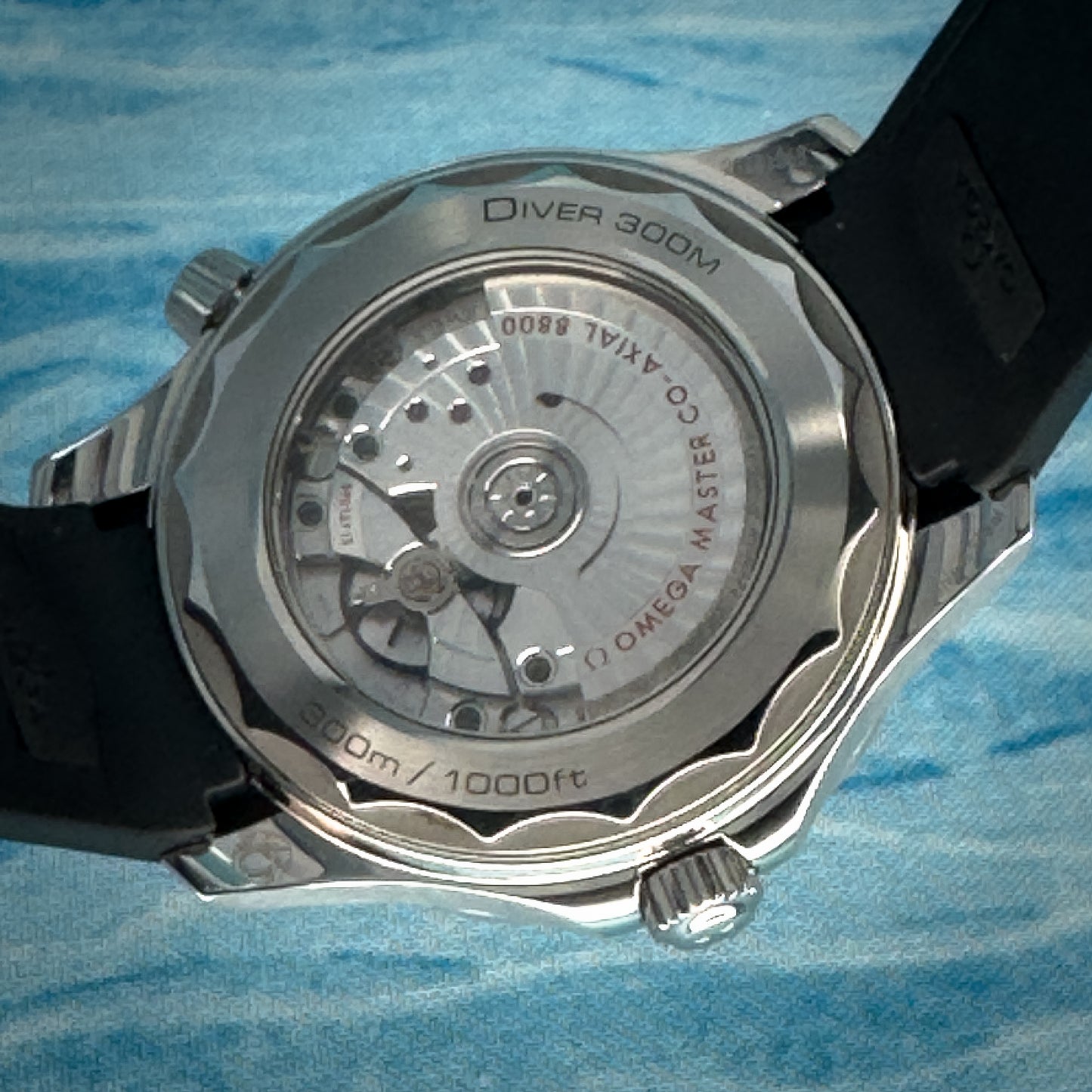 Omega Seamaster Diver 300 Black Wave Dial 42MM