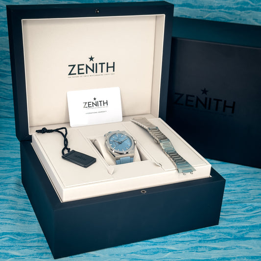 Zenith Defy Skyline Ice Blue Dial 41MM