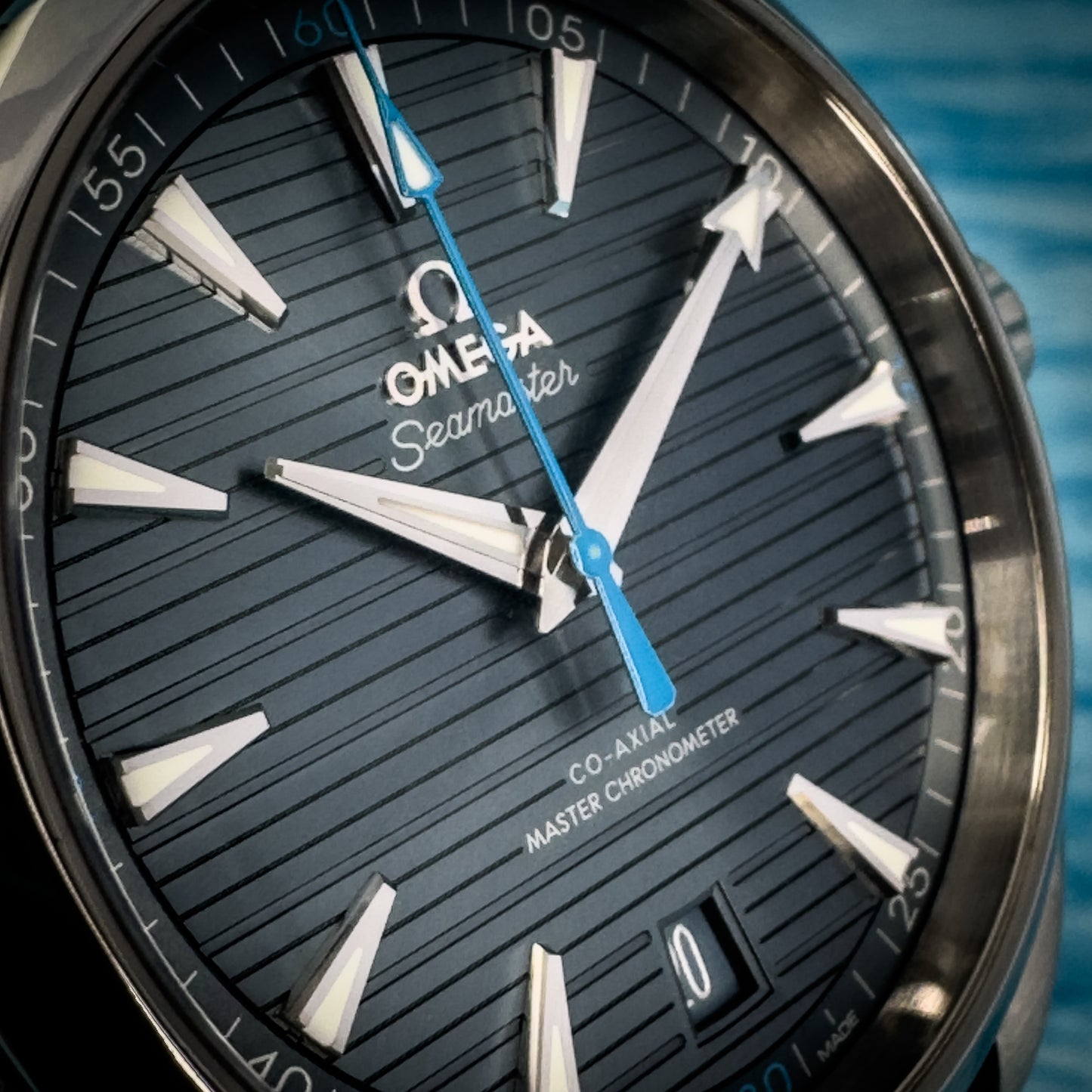Omega Seamaster Aqua Terra Blue Teak Dial 41MM