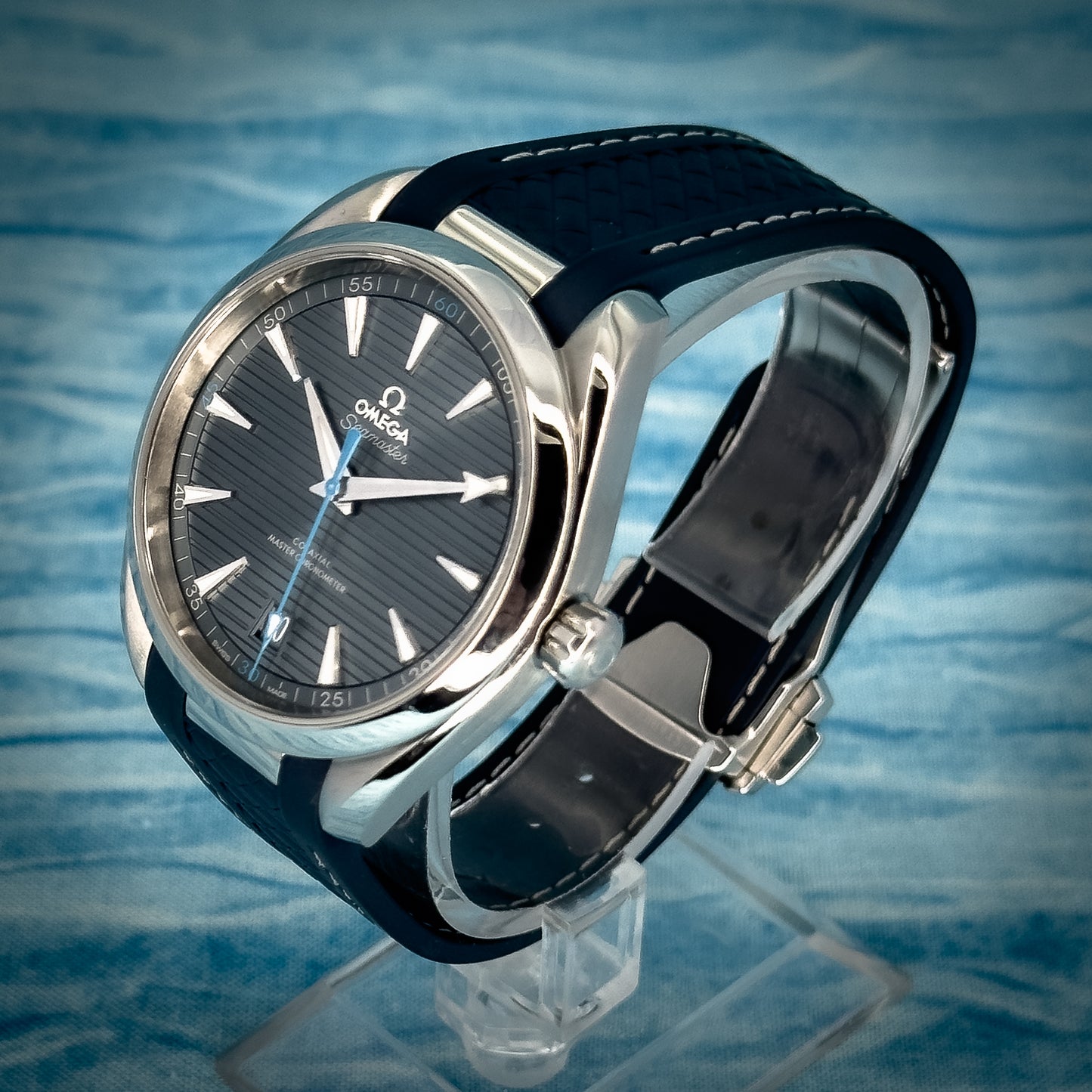 Omega Seamaster Aqua Terra Blue Teak Dial 41MM