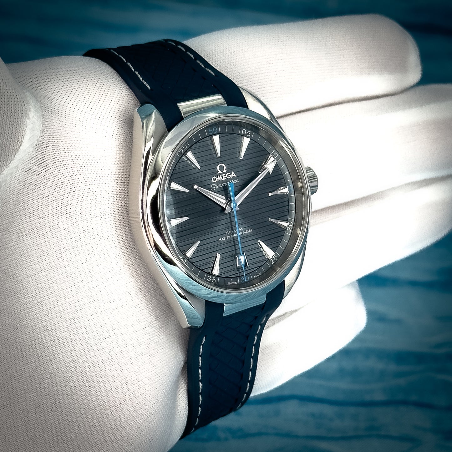 Omega Seamaster Aqua Terra Blue Teak Dial 41MM