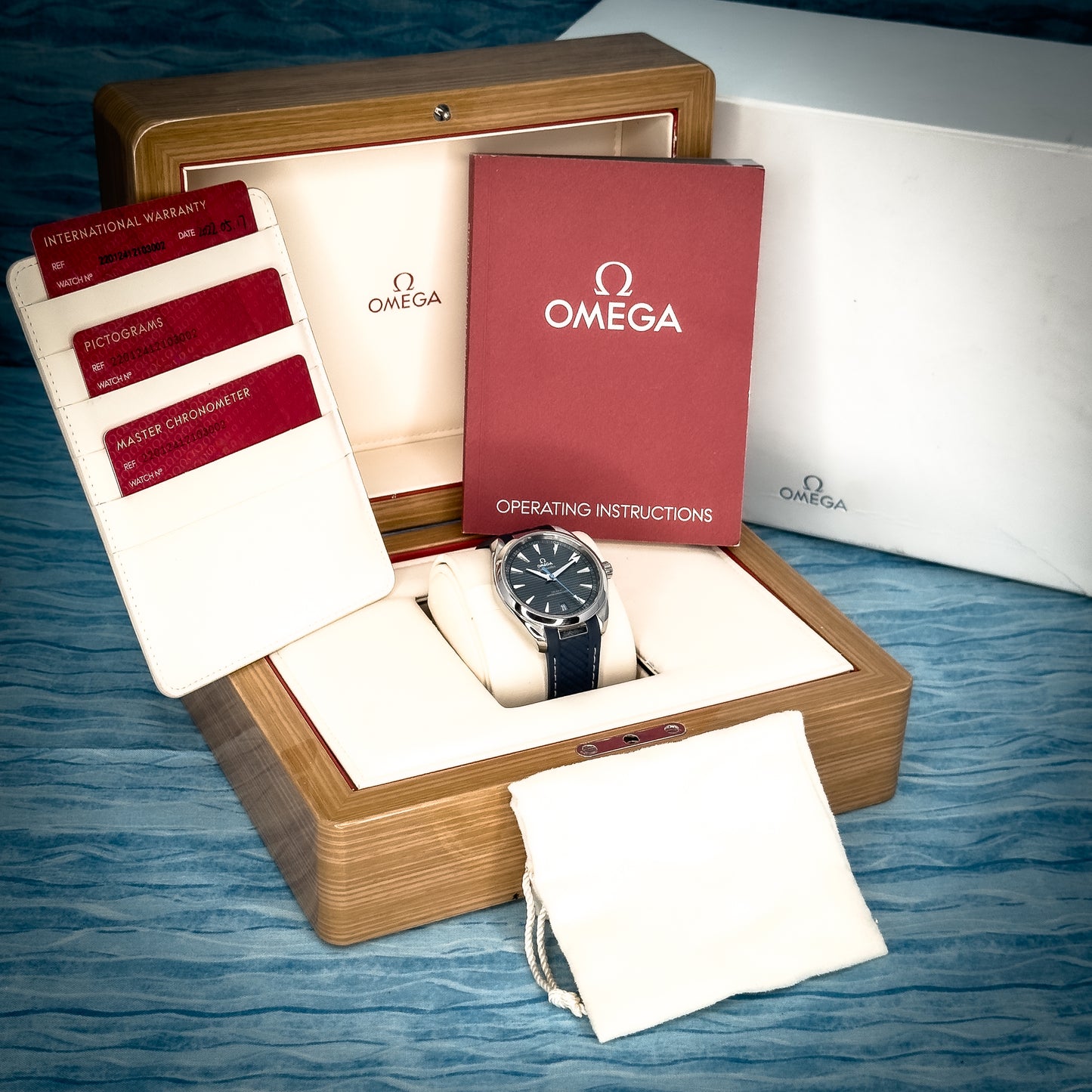 Omega Seamaster Aqua Terra Blue Teak Dial 41MM