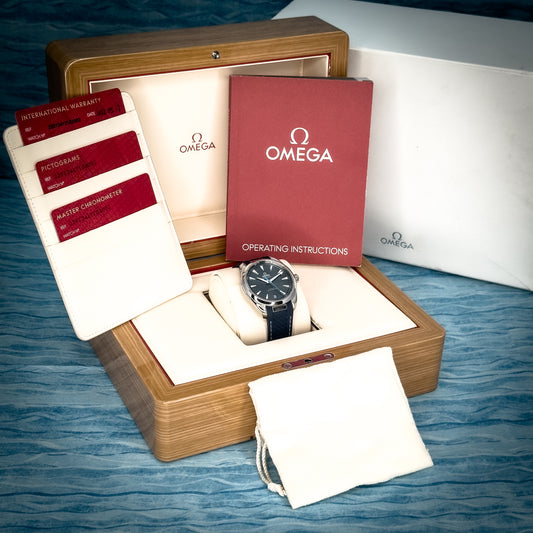 Omega Seamaster Aqua Terra Blue Teak Dial 41MM