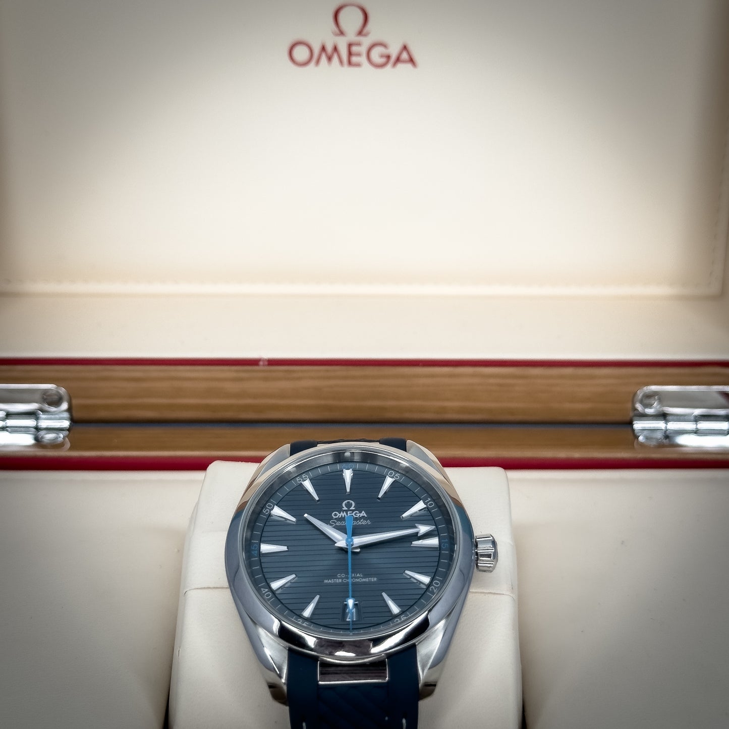Omega Seamaster Aqua Terra Blue Teak Dial 41MM