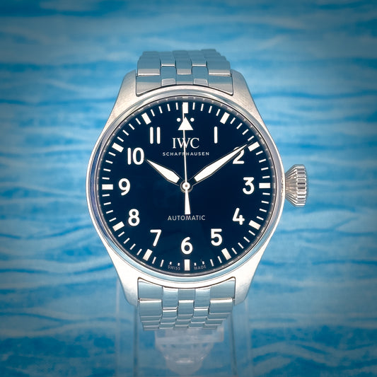 IWC Big Pilot Blue Dial 43MM