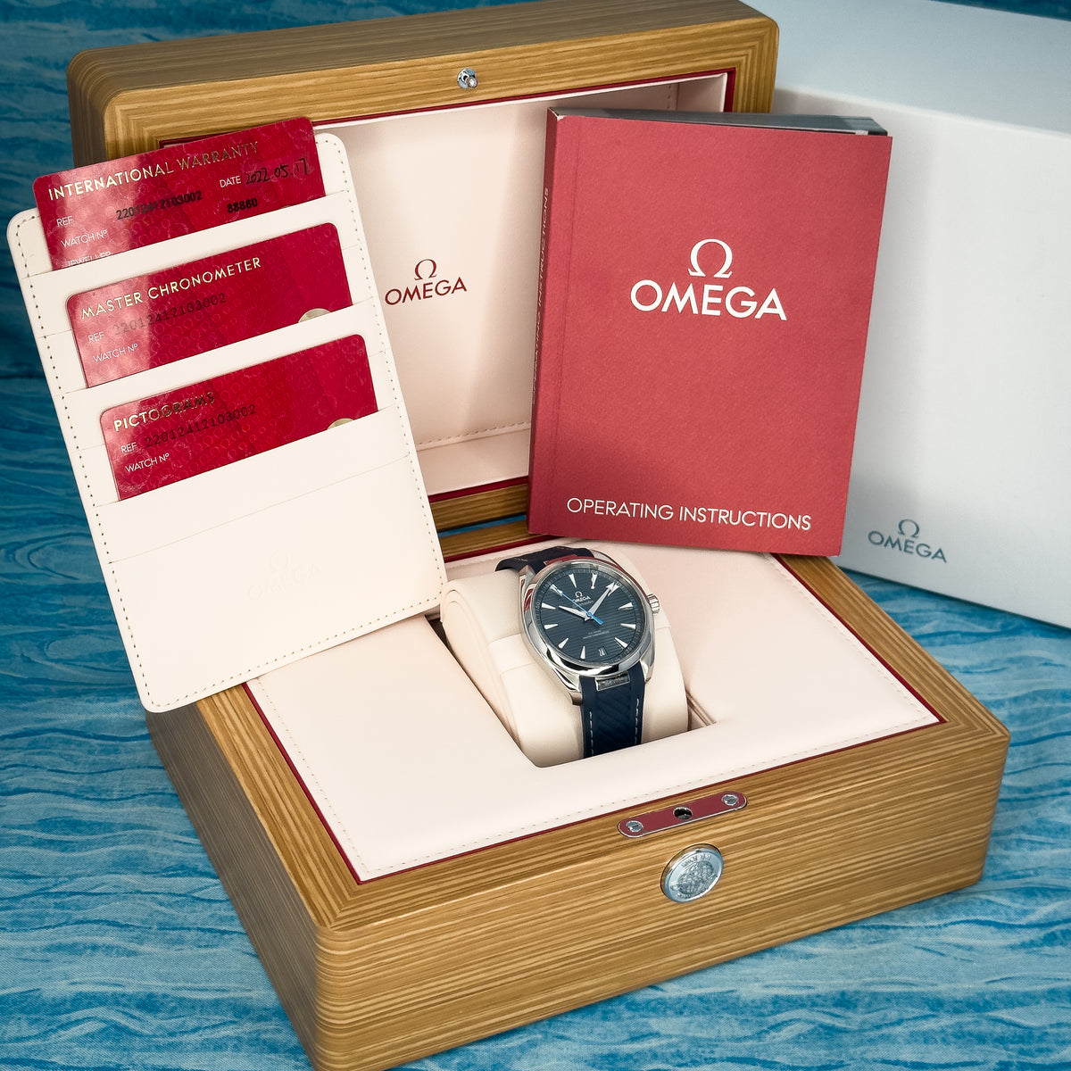 Omega Seamaster Aqua Terra Blue Teak Dial 41MM