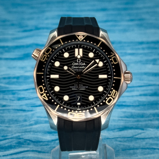 Omega Seamaster Diver 300 Sedna Gold 42MM