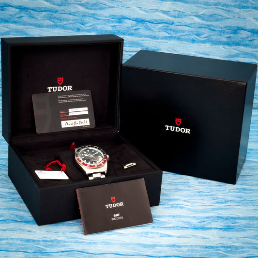Tudor Black Bay Men's GMT Pepsi 41MM