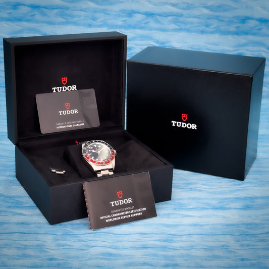 Tudor Black Bay Men's GMT Pepsi 41MM