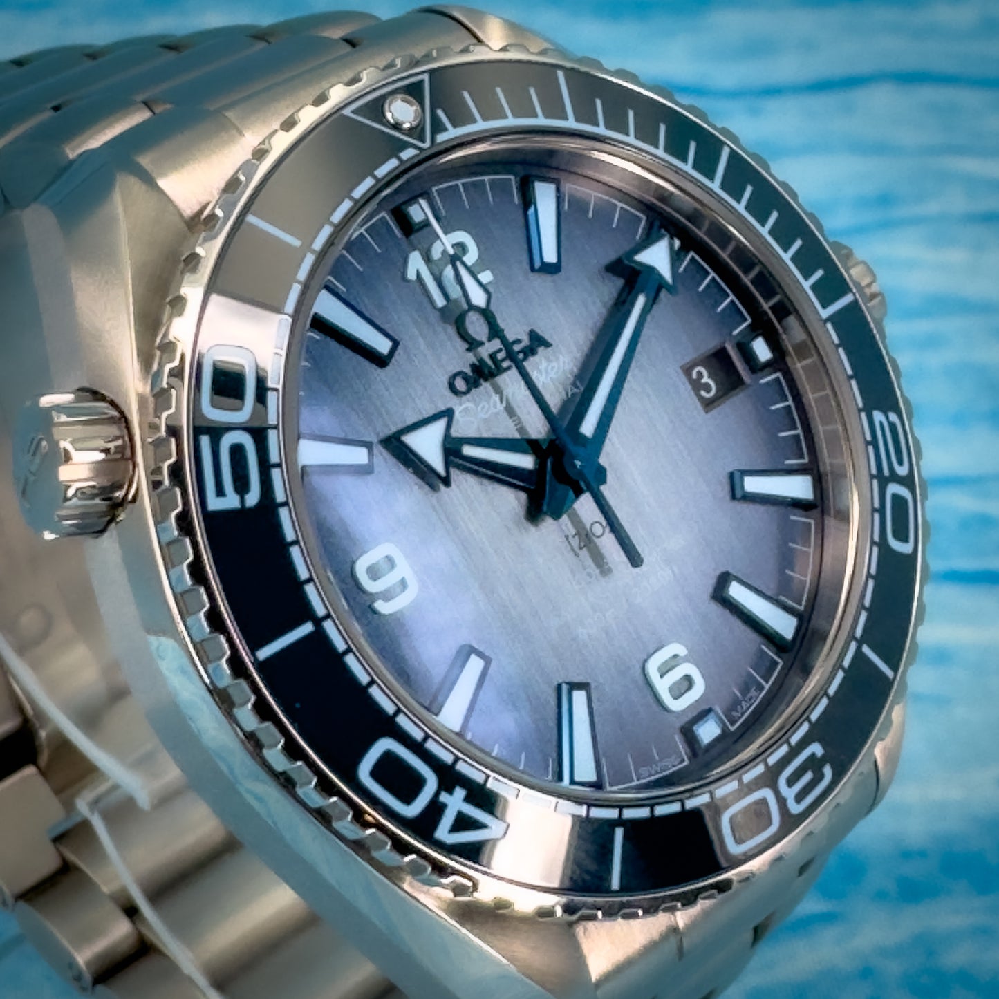 Omega Seamaster Planet Ocean 600M “Summer Blue” 39.5MM