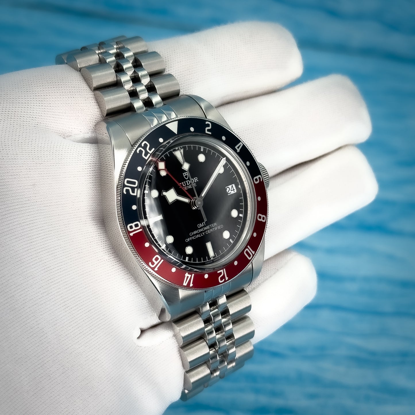 Tudor Black Bay Men's GMT Pepsi 41MM