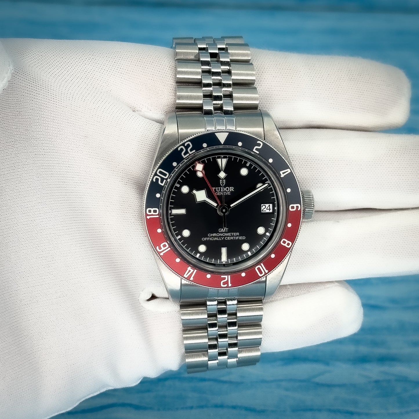 Tudor Black Bay Men's GMT Pepsi 41MM