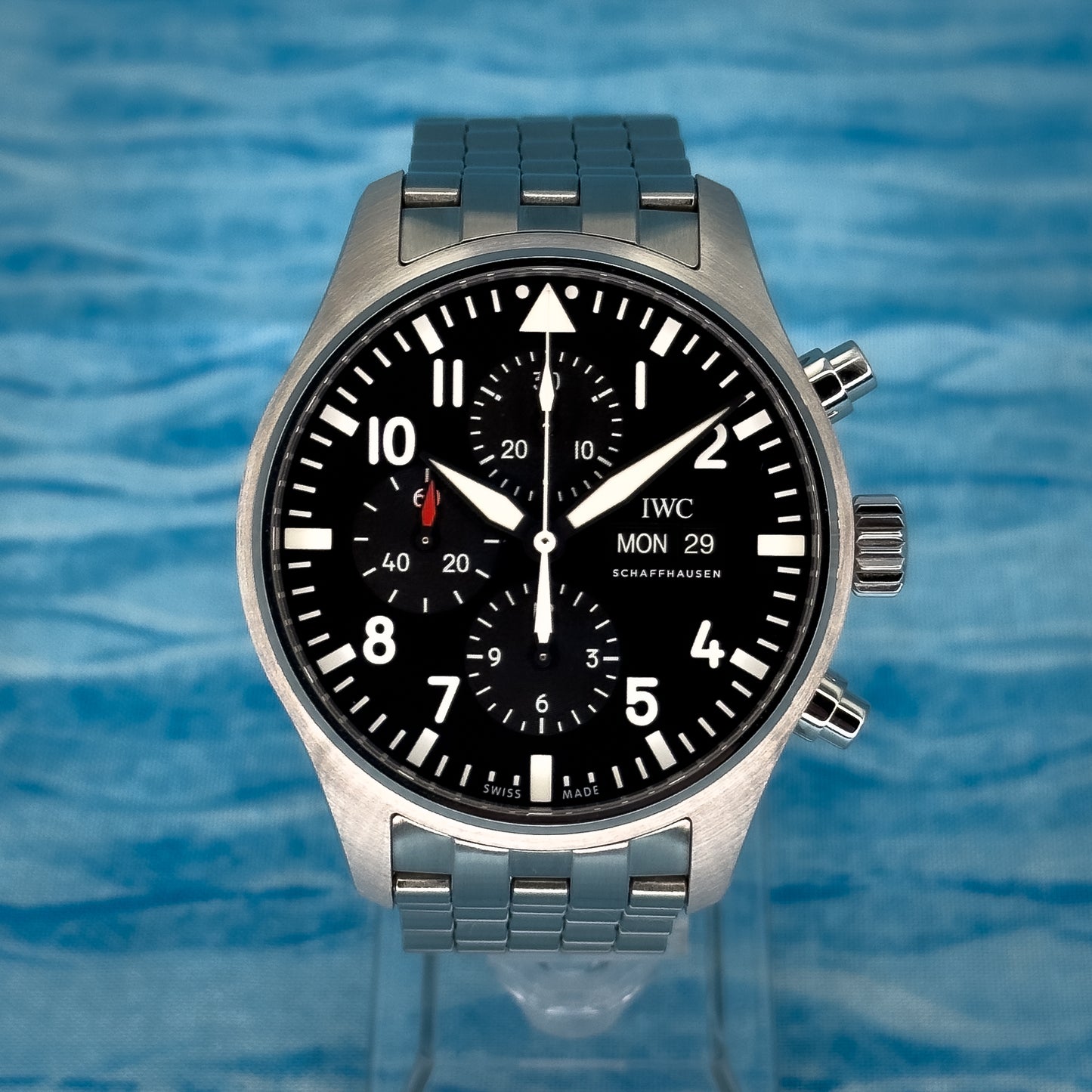 IWC Pilot Chronograph Black Dial 43MM