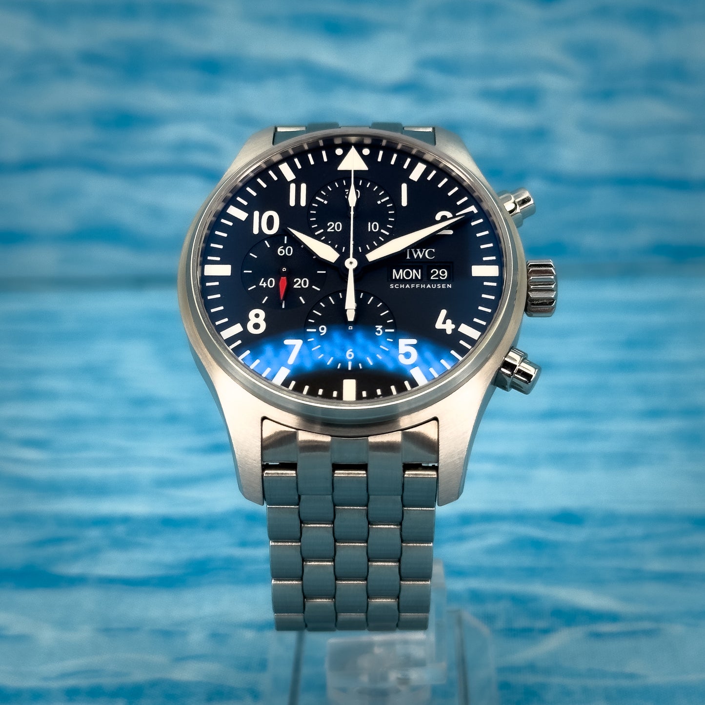 IWC Pilot Chronograph Black Dial 43MM