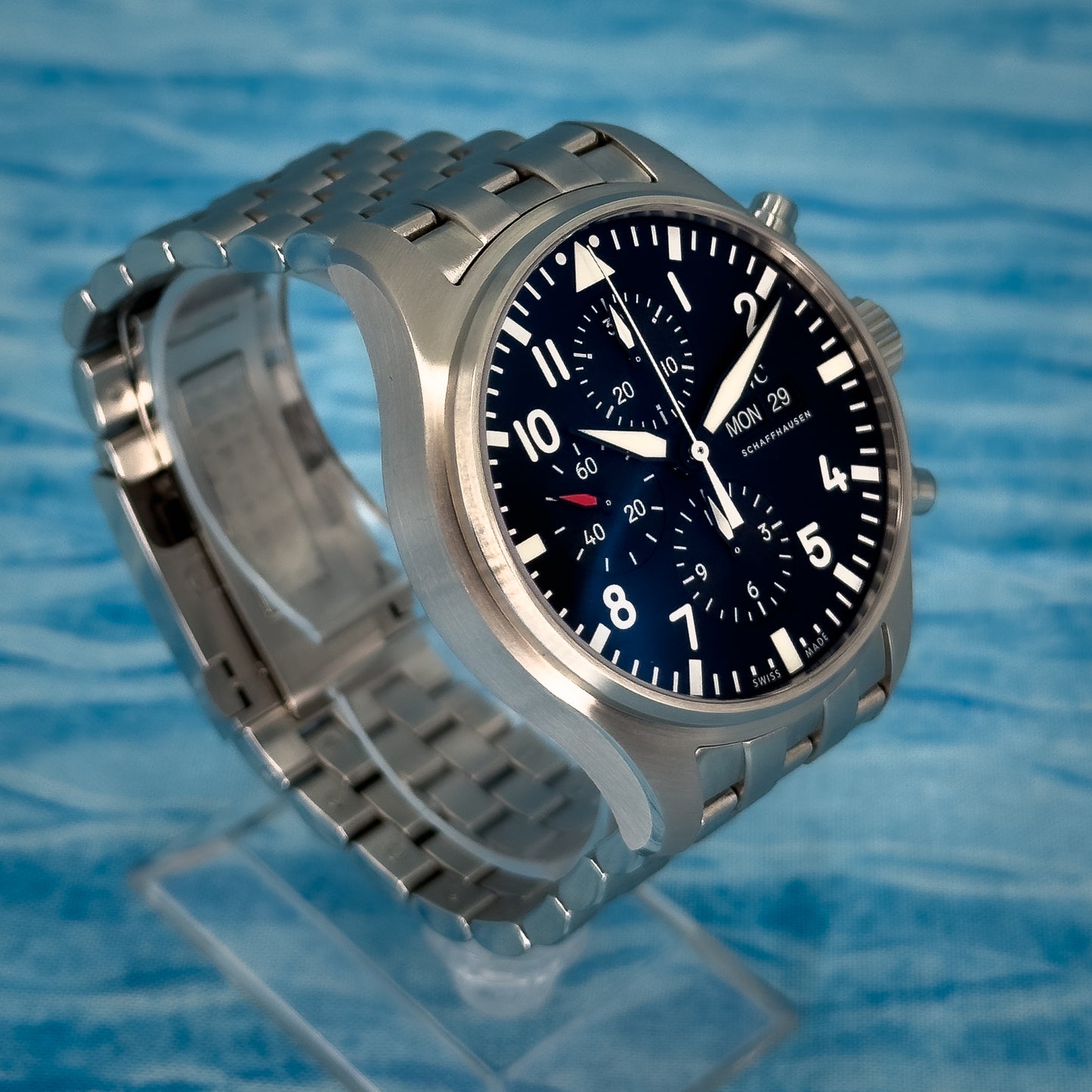 IWC Pilot Chronograph Black Dial 43MM