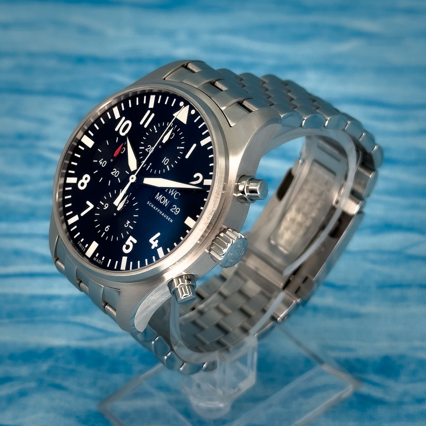 IWC Pilot Chronograph Black Dial 43MM
