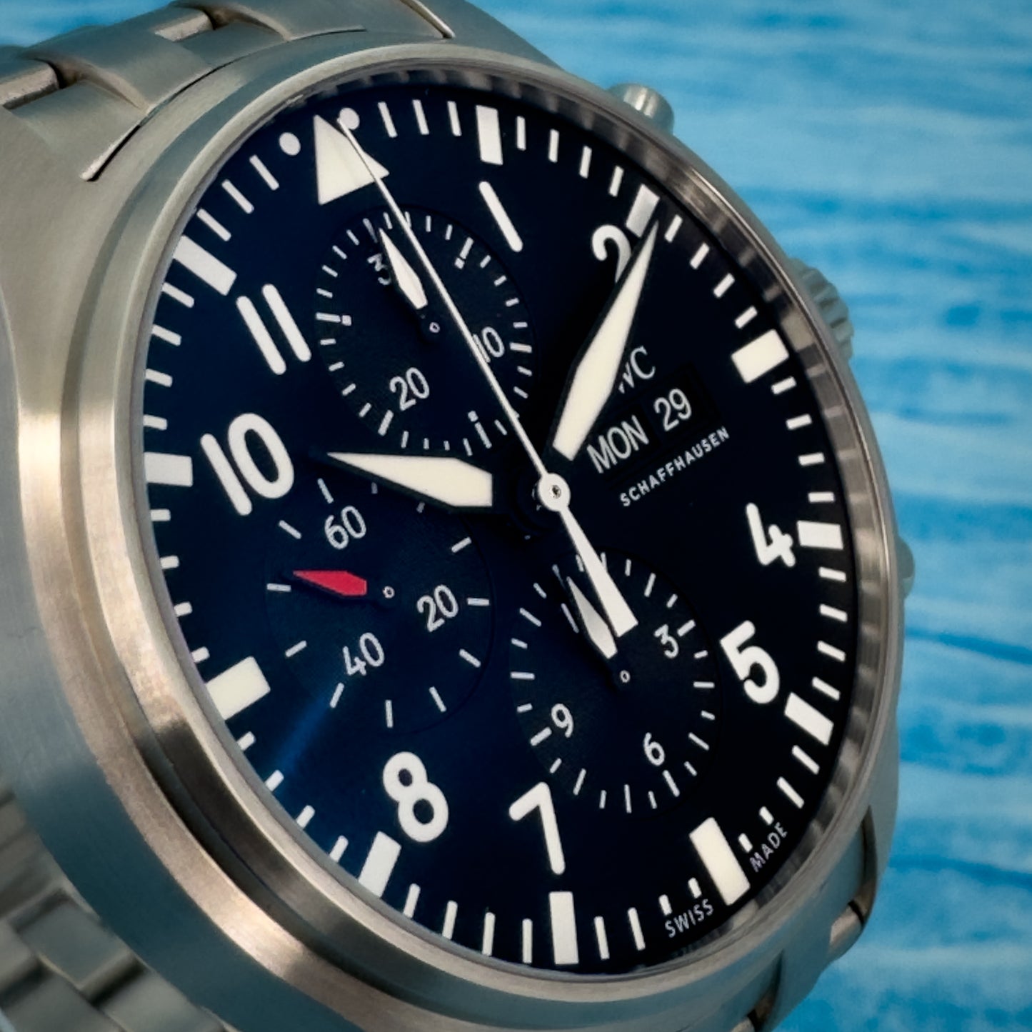 IWC Pilot Chronograph Black Dial 43MM