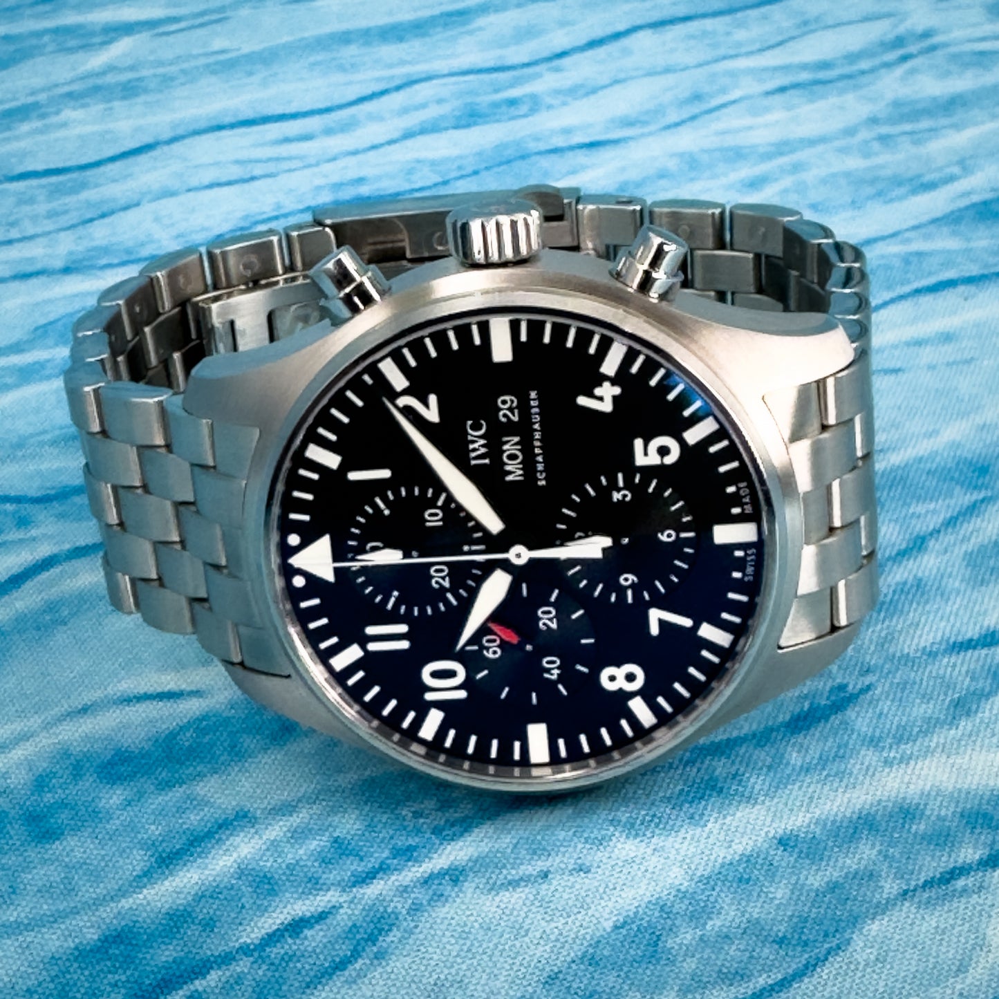 IWC Pilot Chronograph Black Dial 43MM