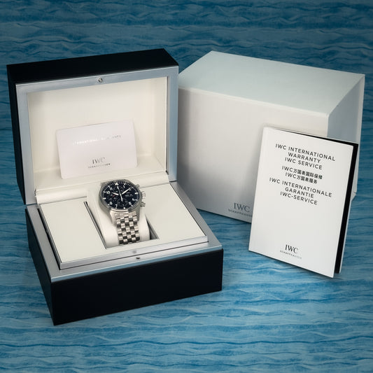 IWC Pilot Chronograph Black Dial 43MM
