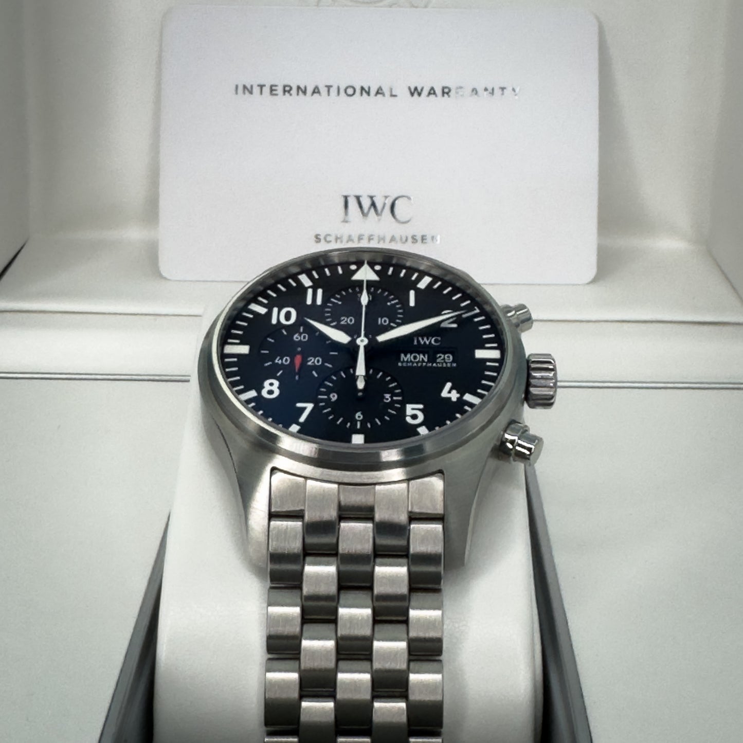 IWC Pilot Chronograph Black Dial 43MM