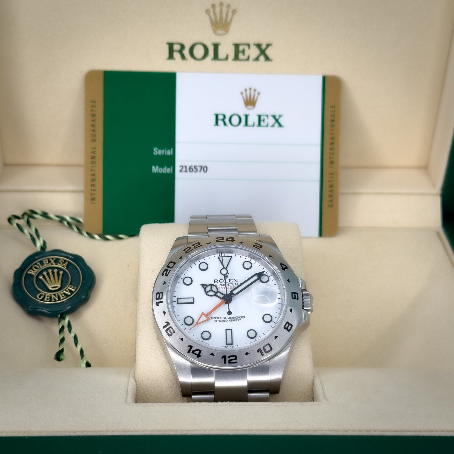 Rolex Explorer II Polar Dial 42MM