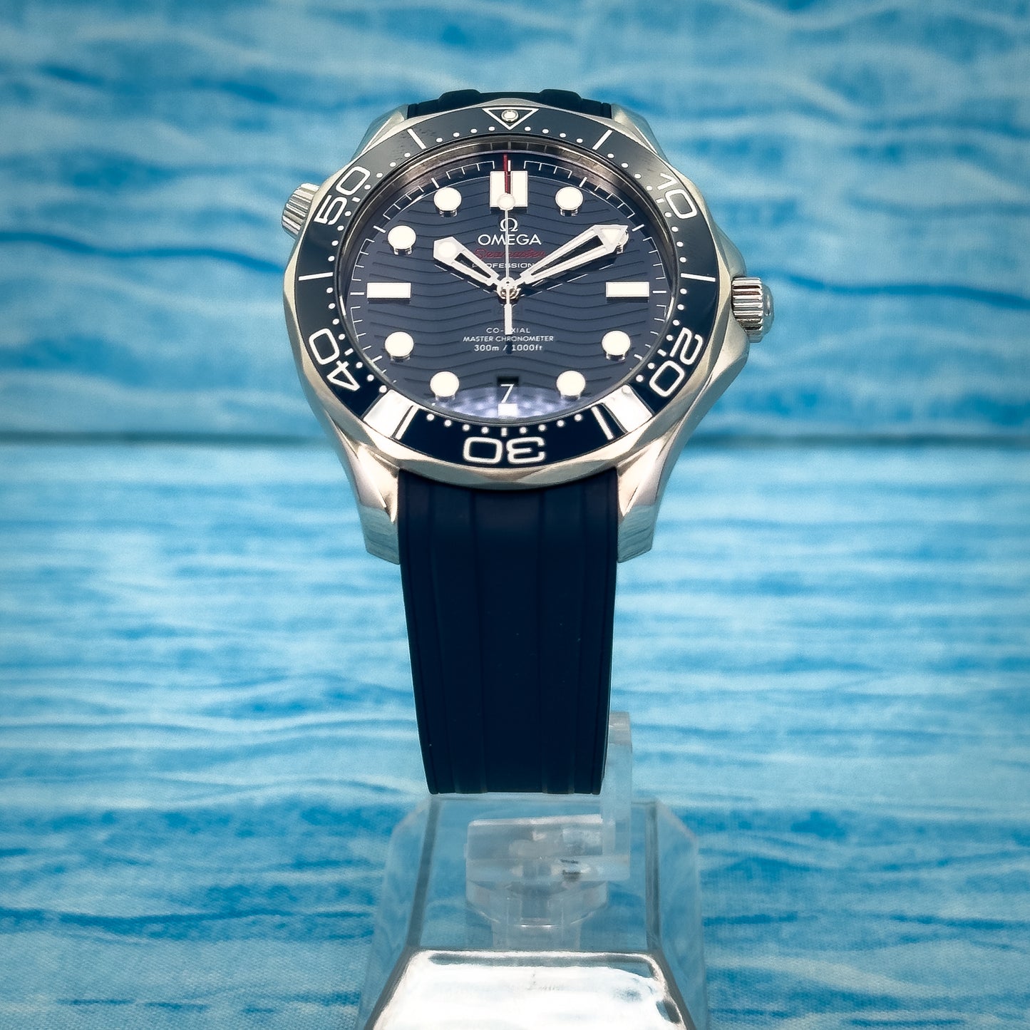 Omega Seamaster Diver 300M Blue Wave Dial 42MM