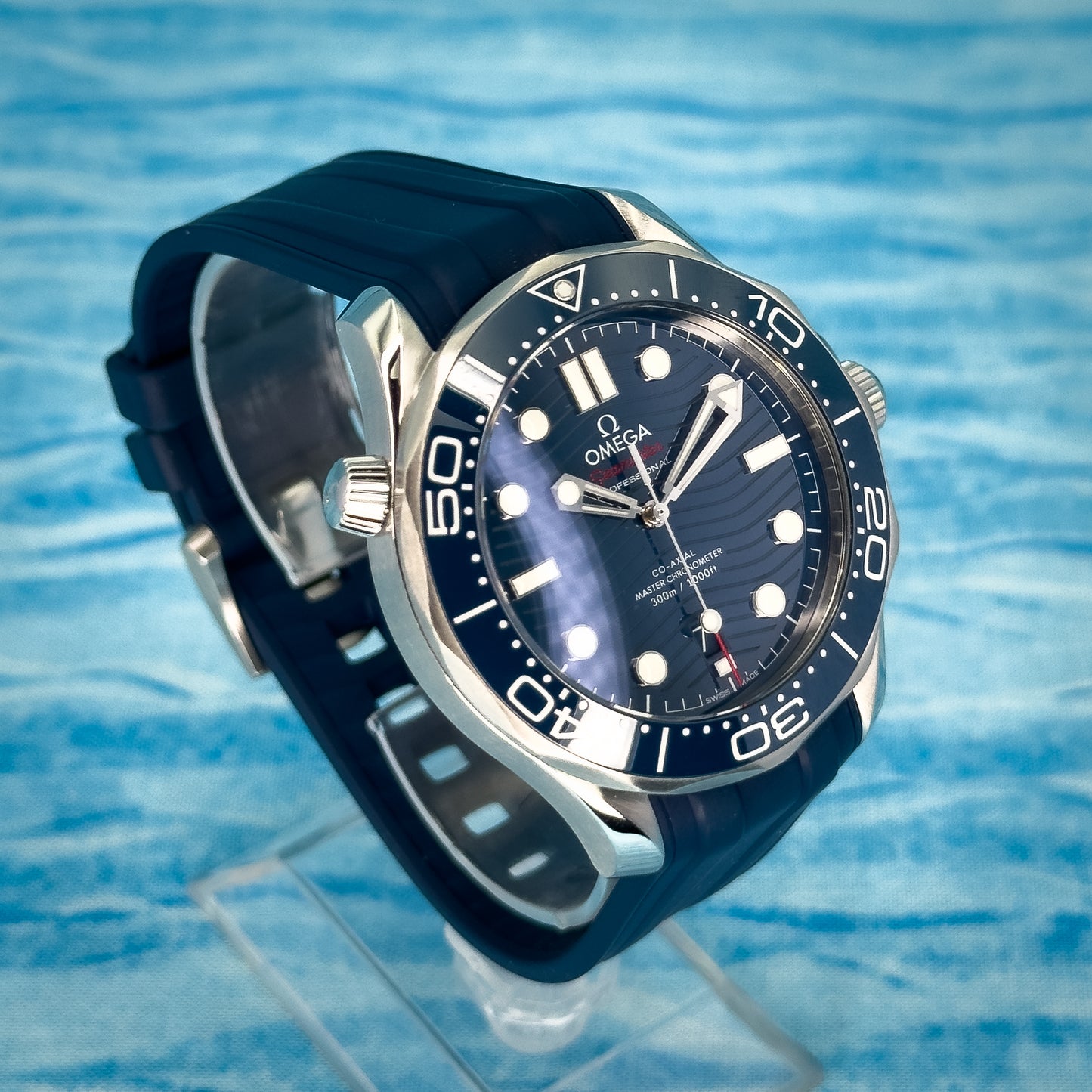 Omega Seamaster Diver 300M Blue Wave Dial 42MM