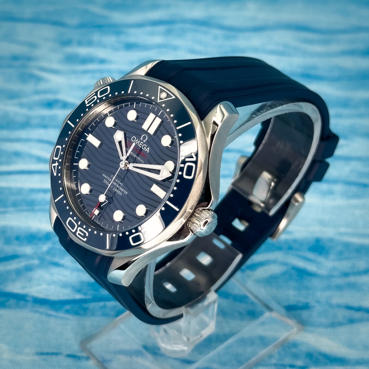 Omega Seamaster Diver 300M Blue Wave Dial 42MM