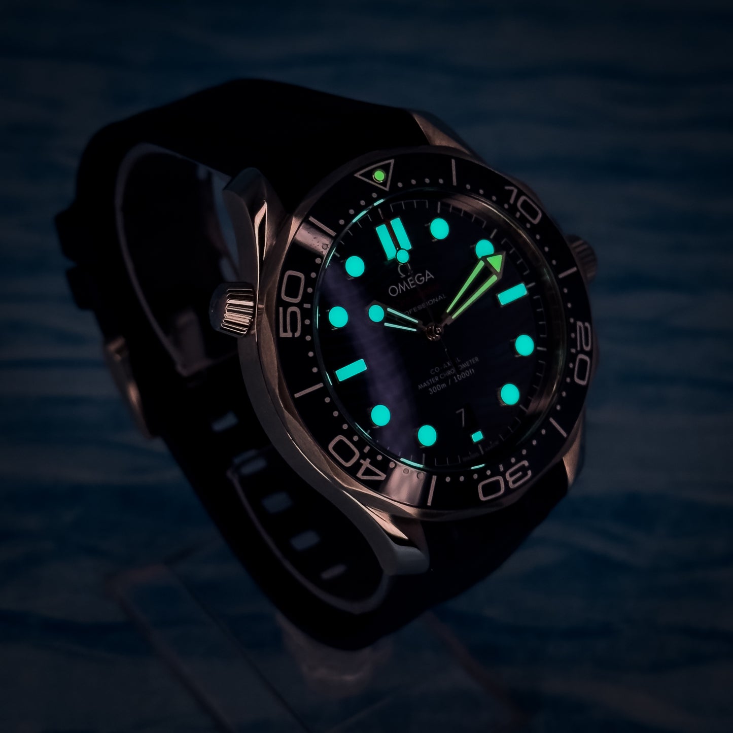 Omega Seamaster Diver 300M Blue Wave Dial 42MM