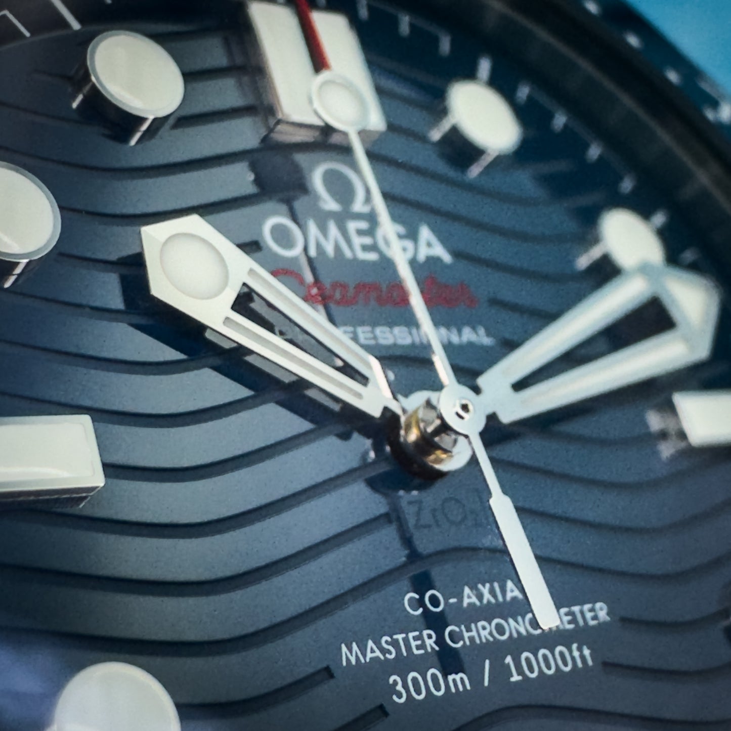 Omega Seamaster Diver 300M Blue Wave Dial 42MM