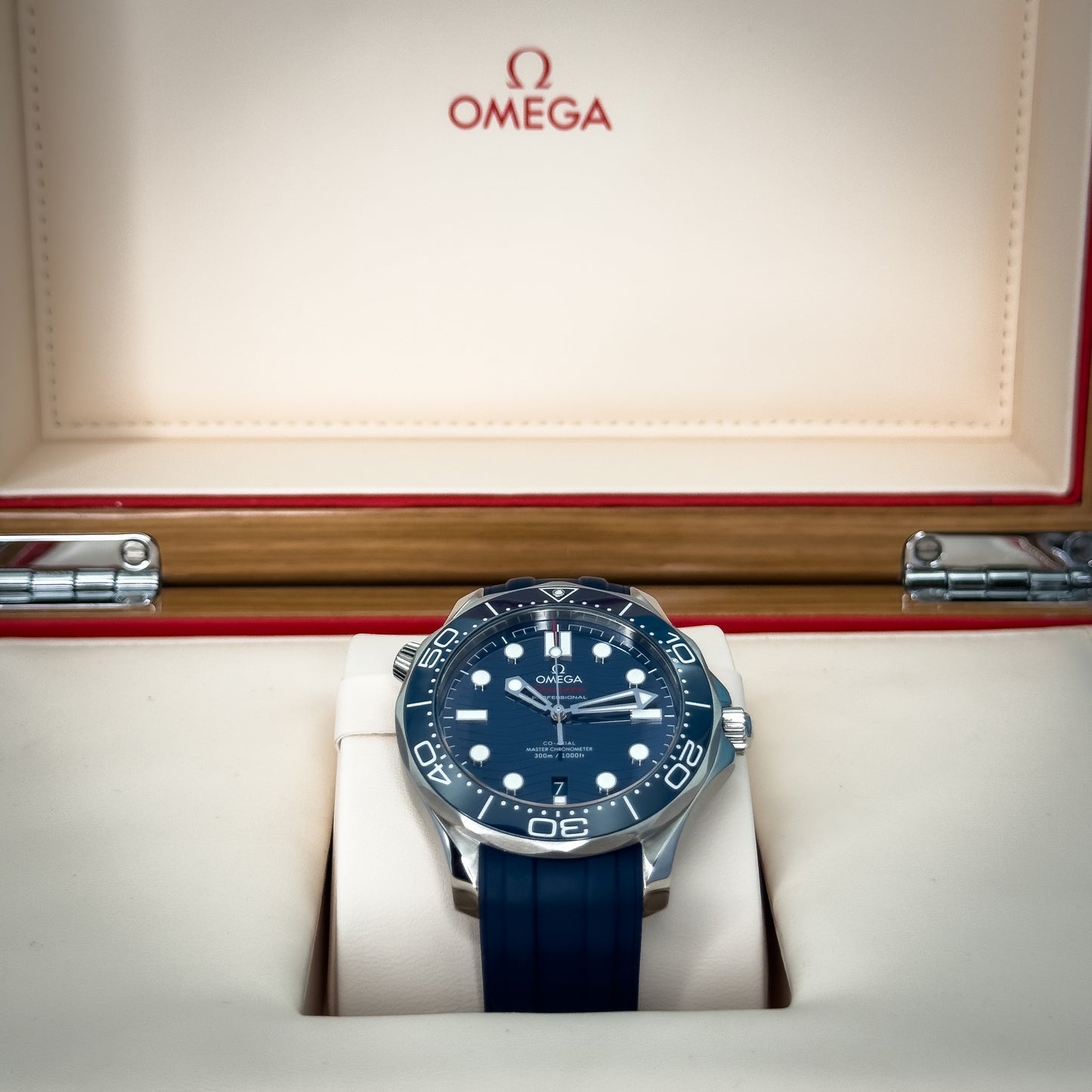 Omega Seamaster Diver 300M Blue Wave Dial 42MM
