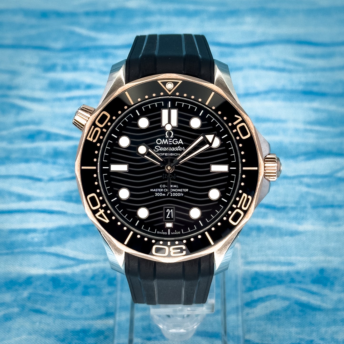 Omega Seamaster Diver 300 Sedna Gold 42MM