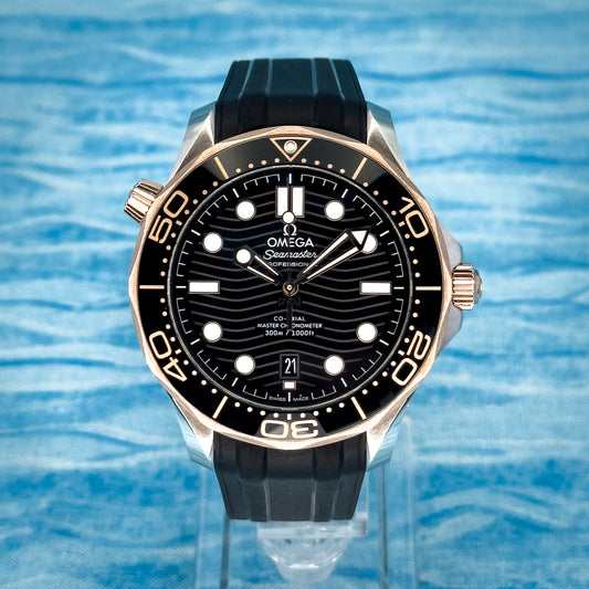 Omega Seamaster Diver 300 Sedna Gold 42MM