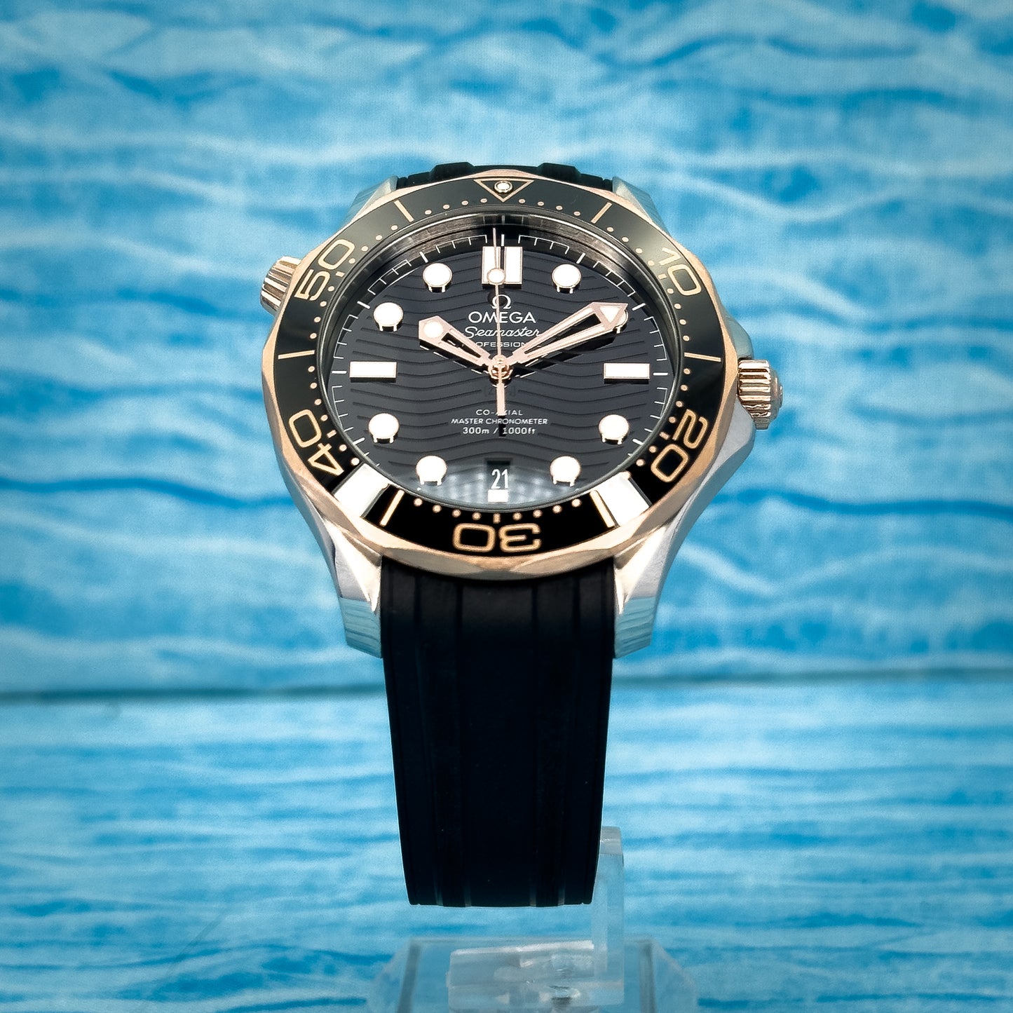 Omega Seamaster Diver 300 Sedna Gold 42MM