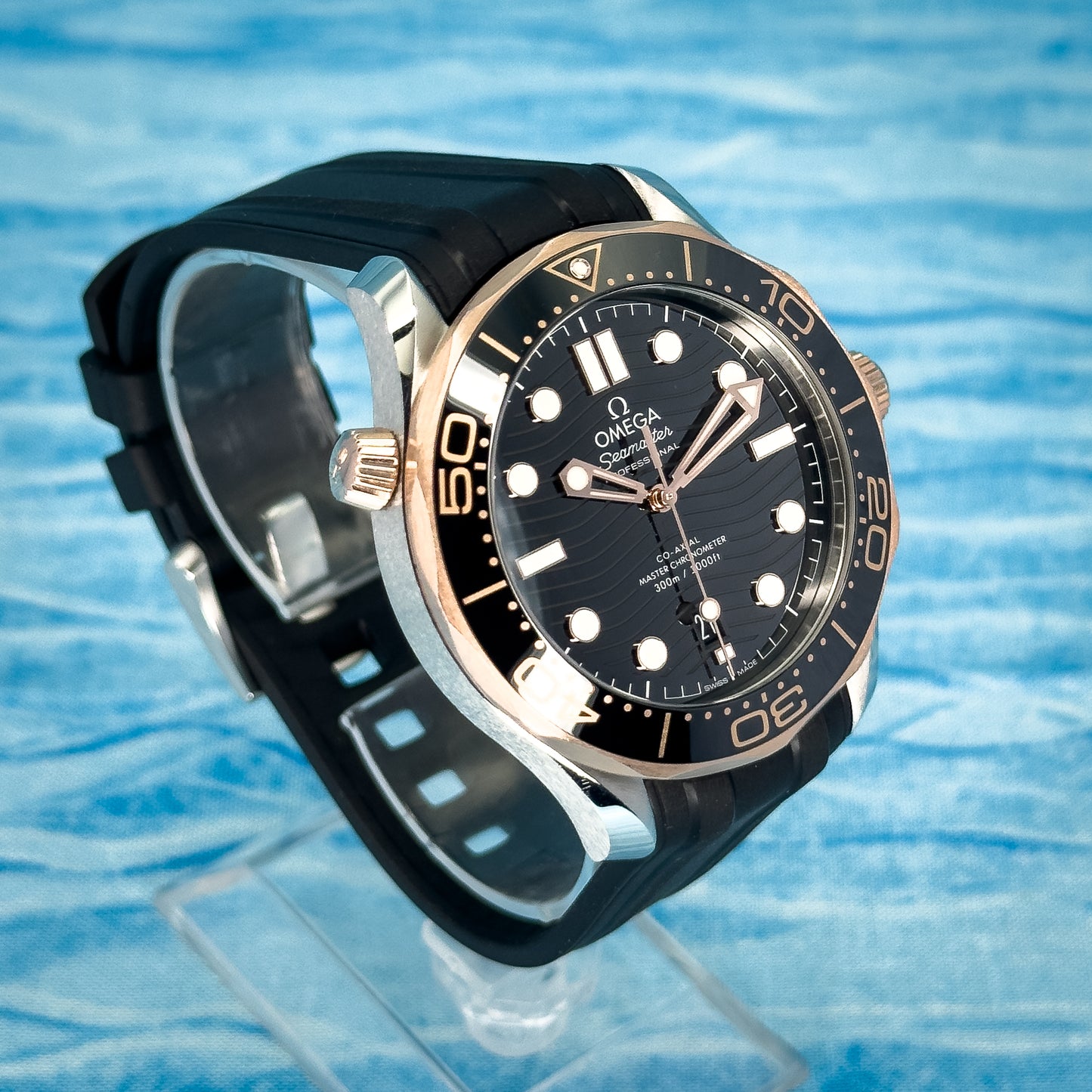Omega Seamaster Diver 300 Sedna Gold 42MM