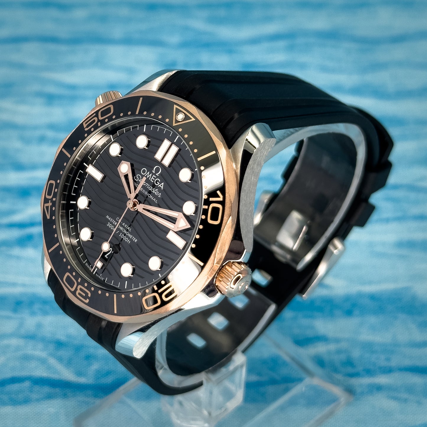 Omega Seamaster Diver 300 Sedna Gold 42MM