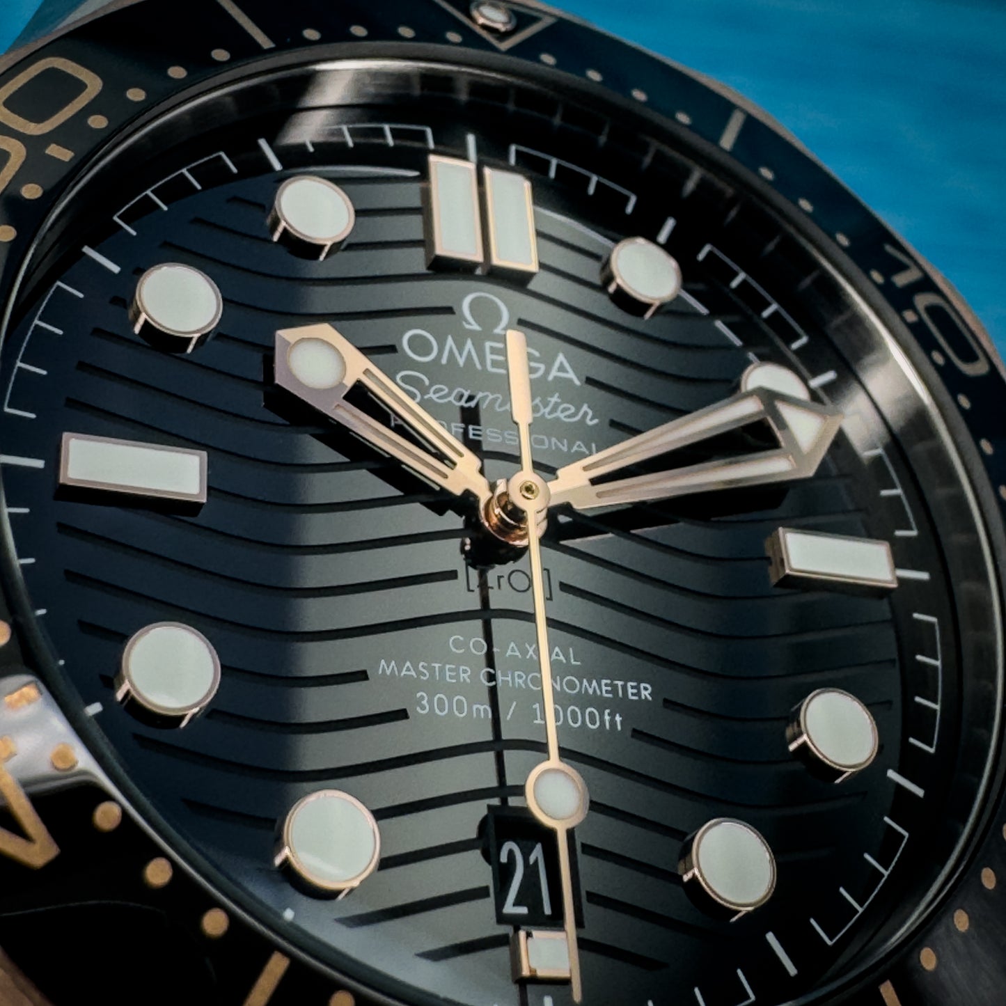 Omega Seamaster Diver 300 Sedna Gold 42MM