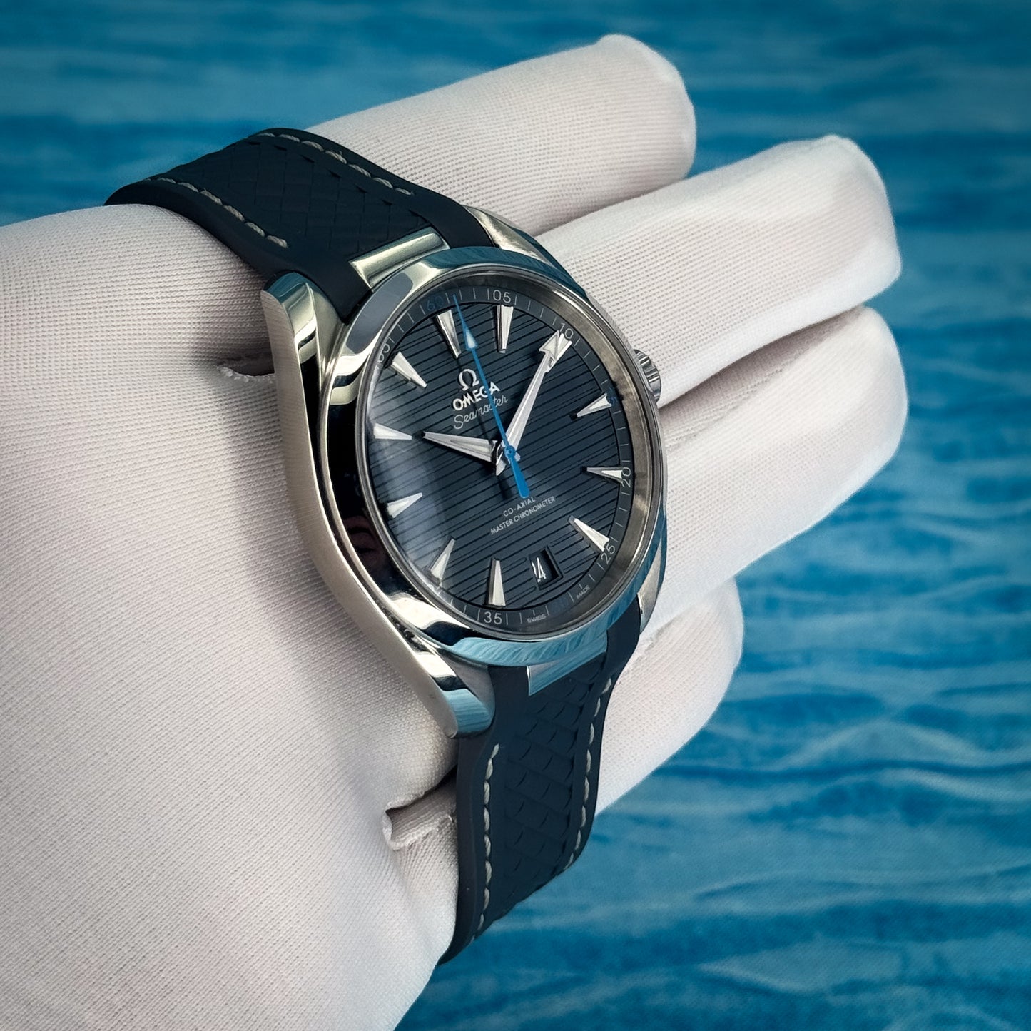 Omega Seamaster Aqua Terra Blue Teak Dial 41MM