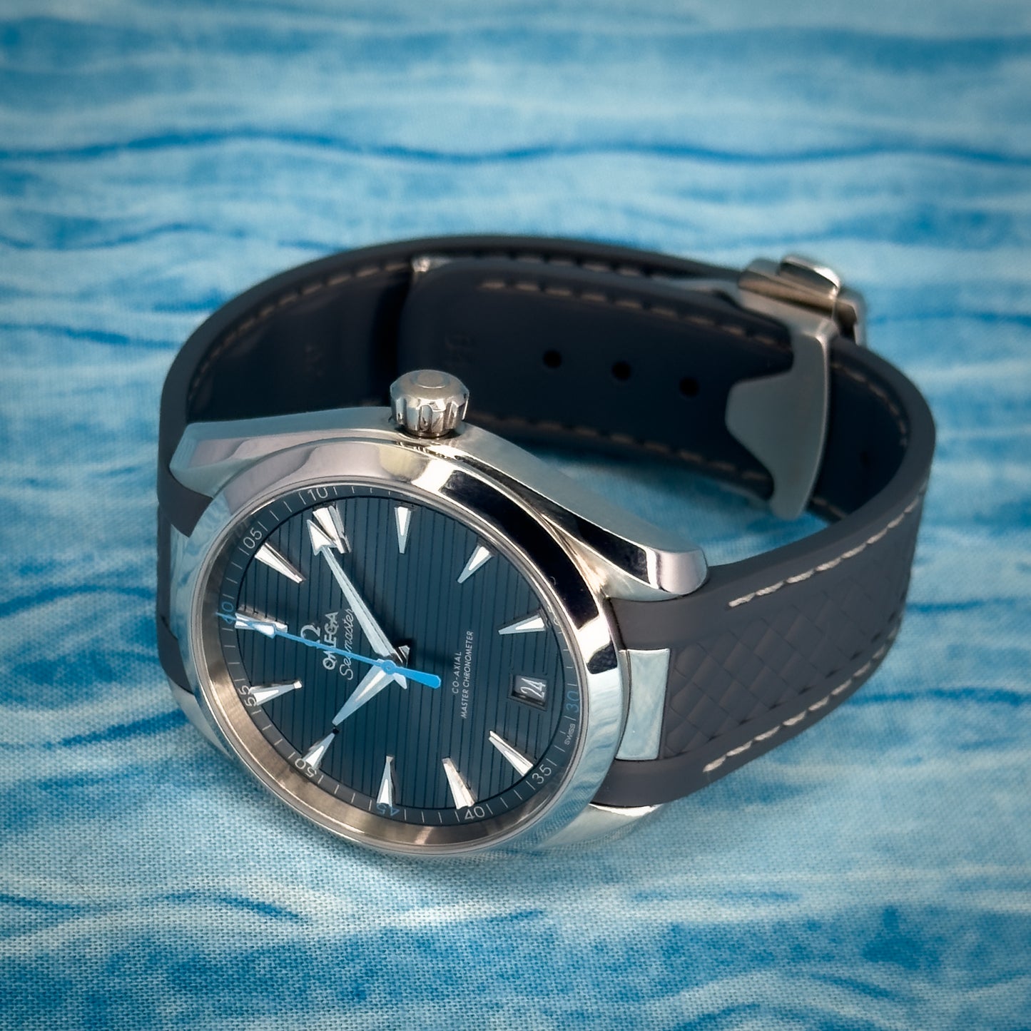 Omega Seamaster Aqua Terra Blue Teak Dial 41MM