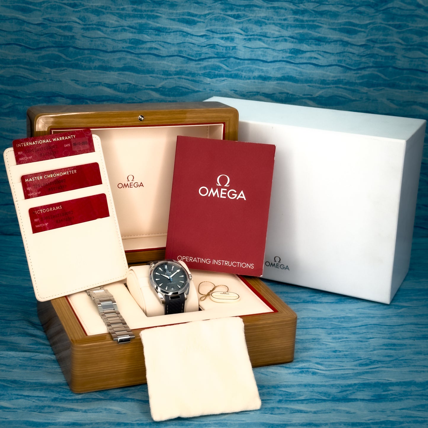 Omega Seamaster Aqua Terra Blue Teak Dial 41MM