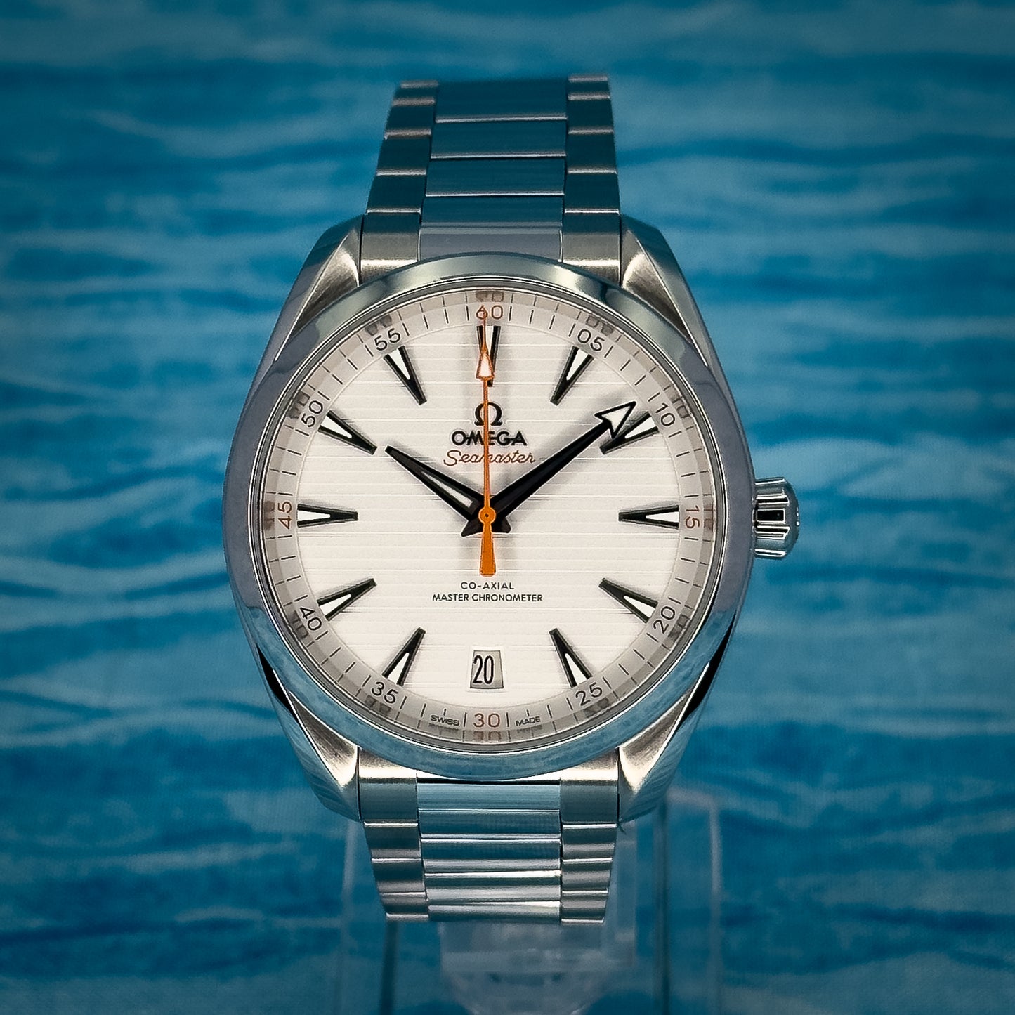 Omega Seamaster Aqua Terra Silver Teak Dial 41MM