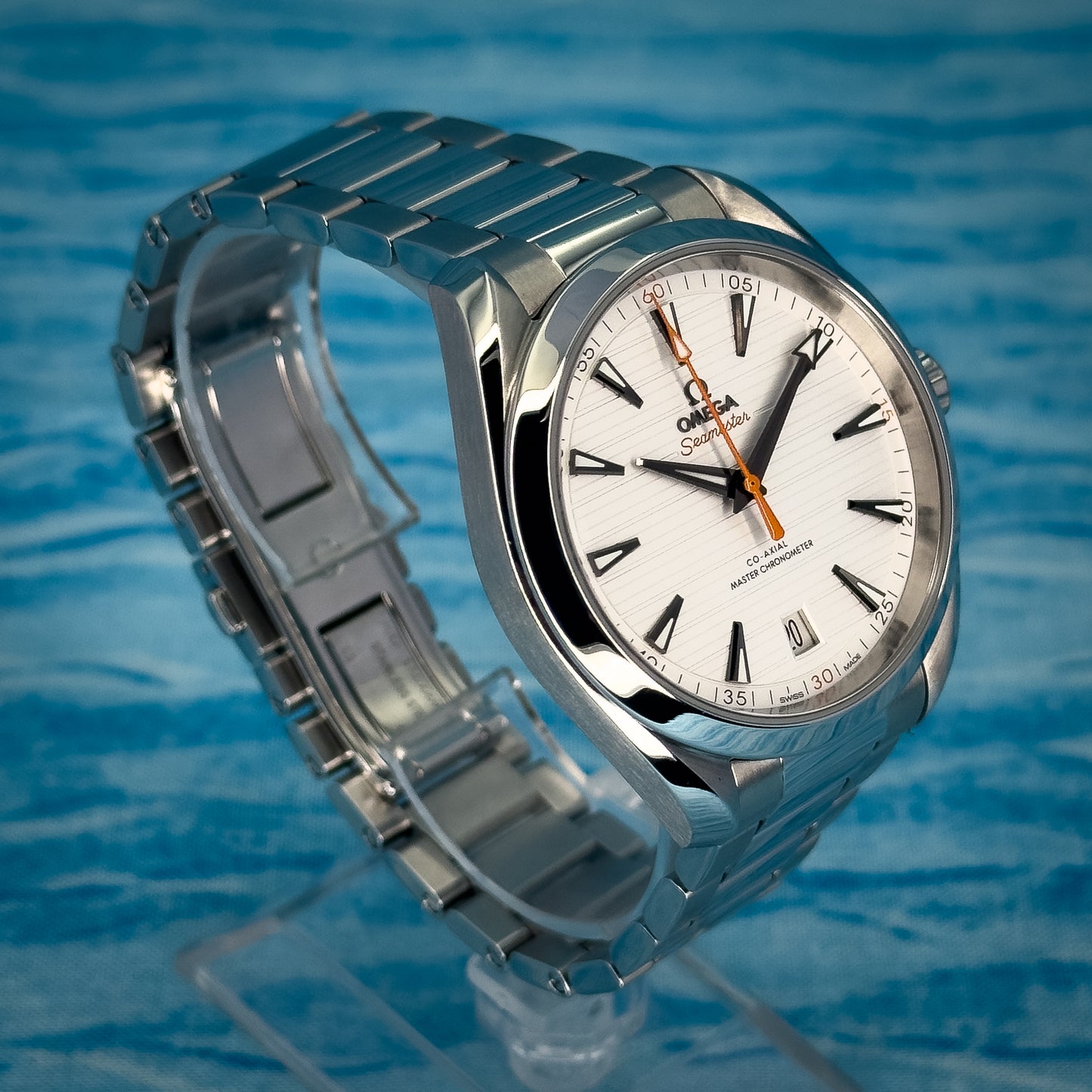 Omega Seamaster Aqua Terra Silver Teak Dial 41MM