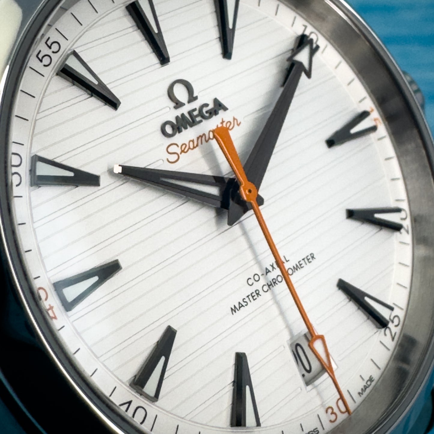 Omega Seamaster Aqua Terra Silver Teak Dial 41MM