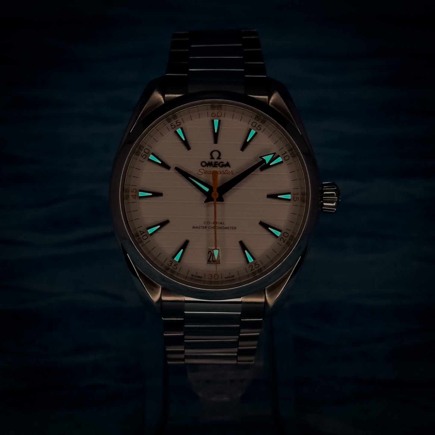 Omega Seamaster Aqua Terra Silver Teak Dial 41MM